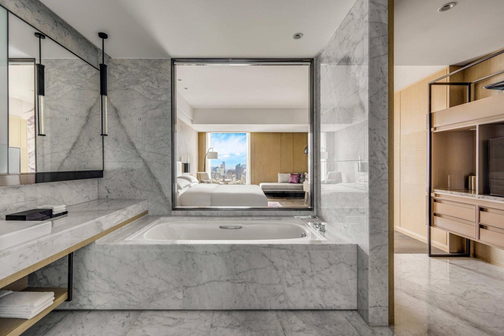 Kaohsiung Marriott Hotel Exterior photo Bathroom